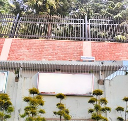 Steel and iron wall fence fabrication