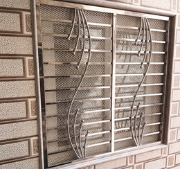 Custom steel and iron window fabrication
