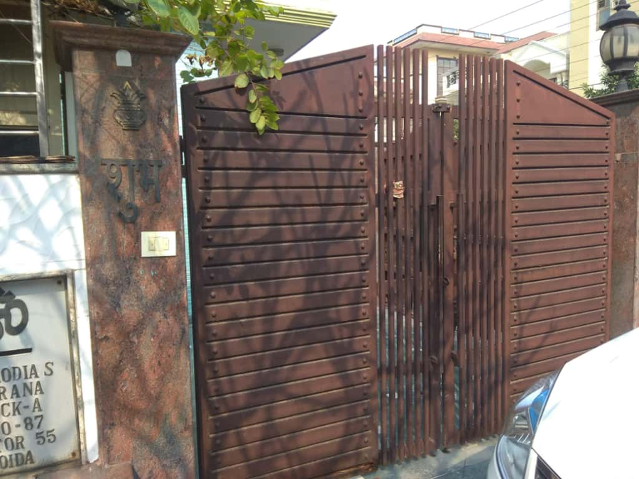 Iron main gate design 006