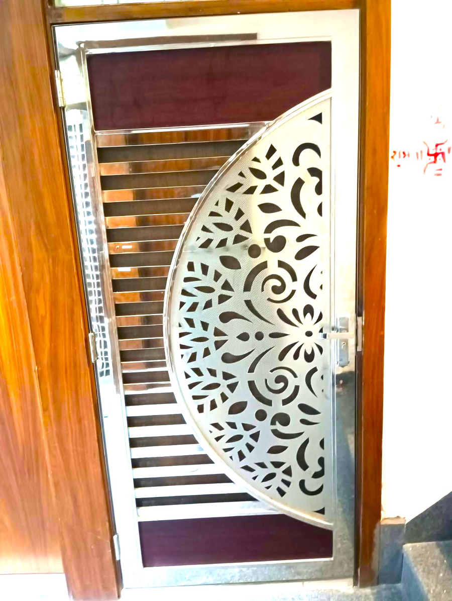 Steel gate design 007