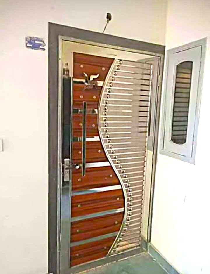 Steel gate design 012