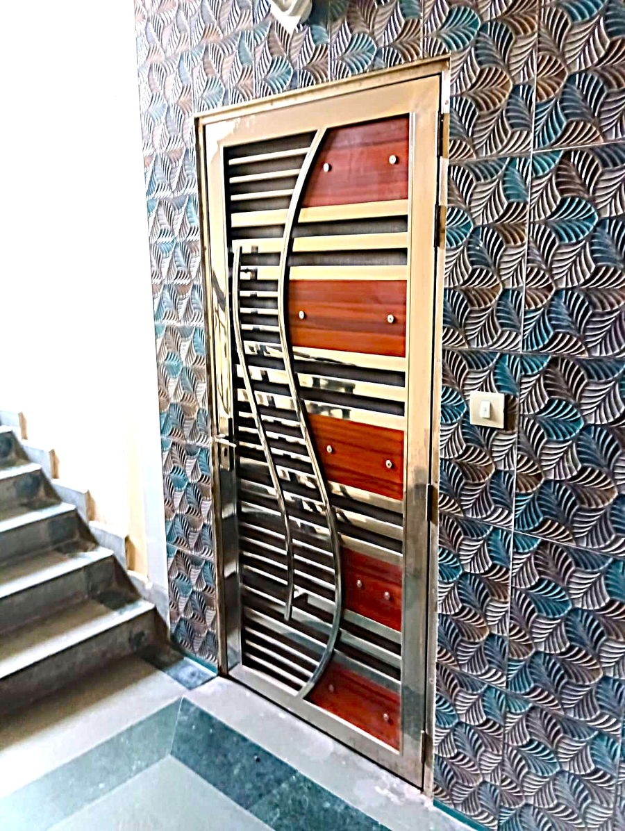 Steel gate design 018