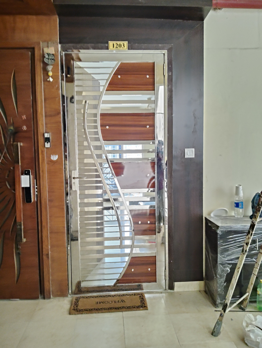 Steel gate design 020