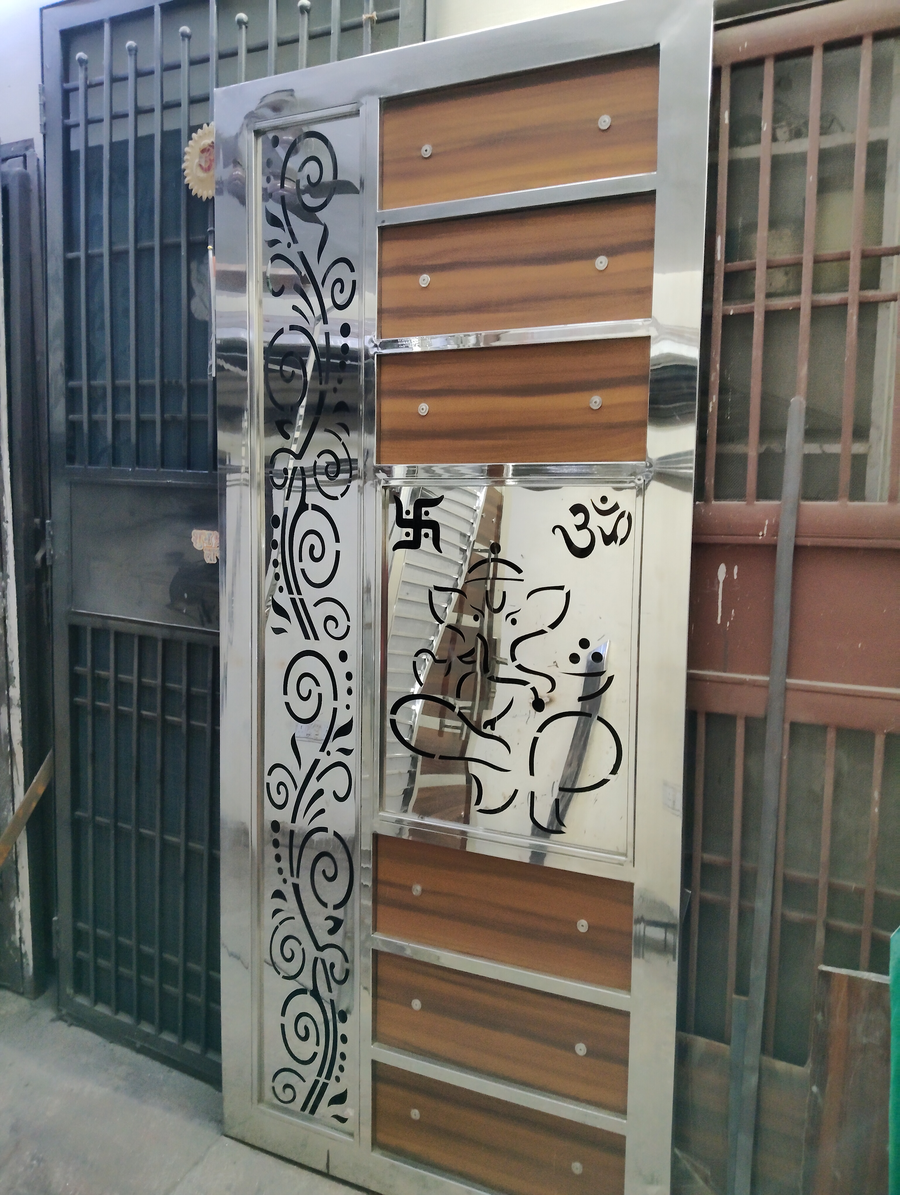 Steel gate design 034