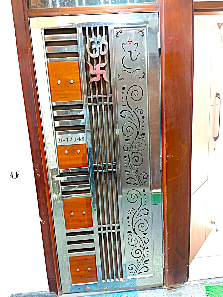 Steel gate design 038