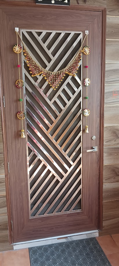 Steel gate design 042