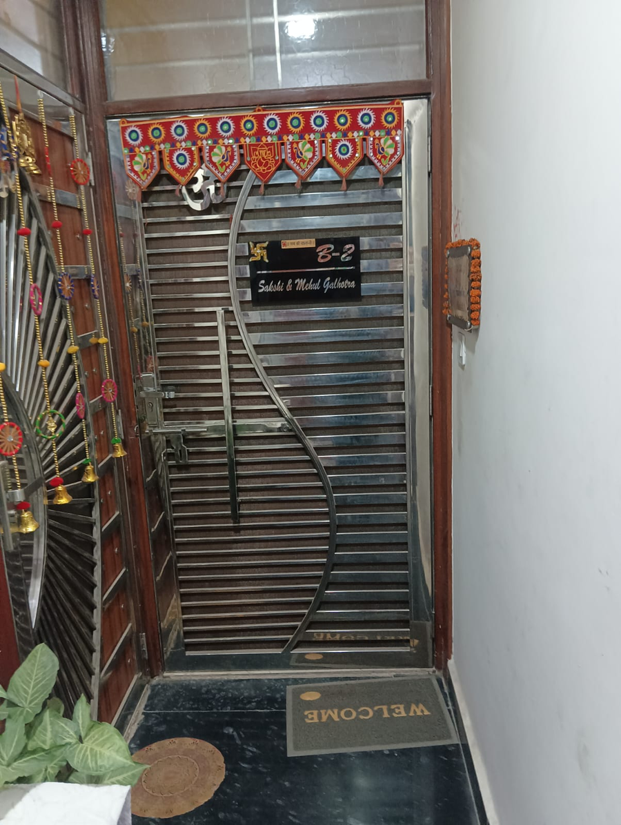 Steel gate design 073