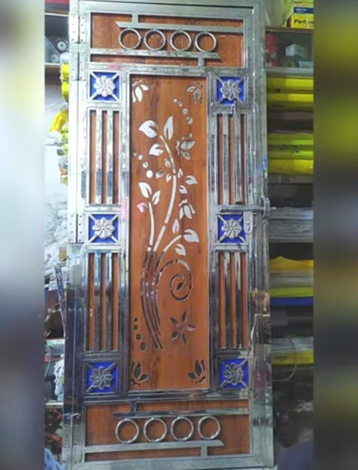 Steel gate design 084