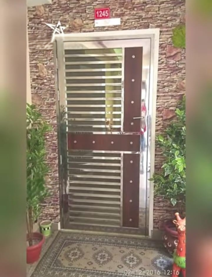 Steel gate design 087