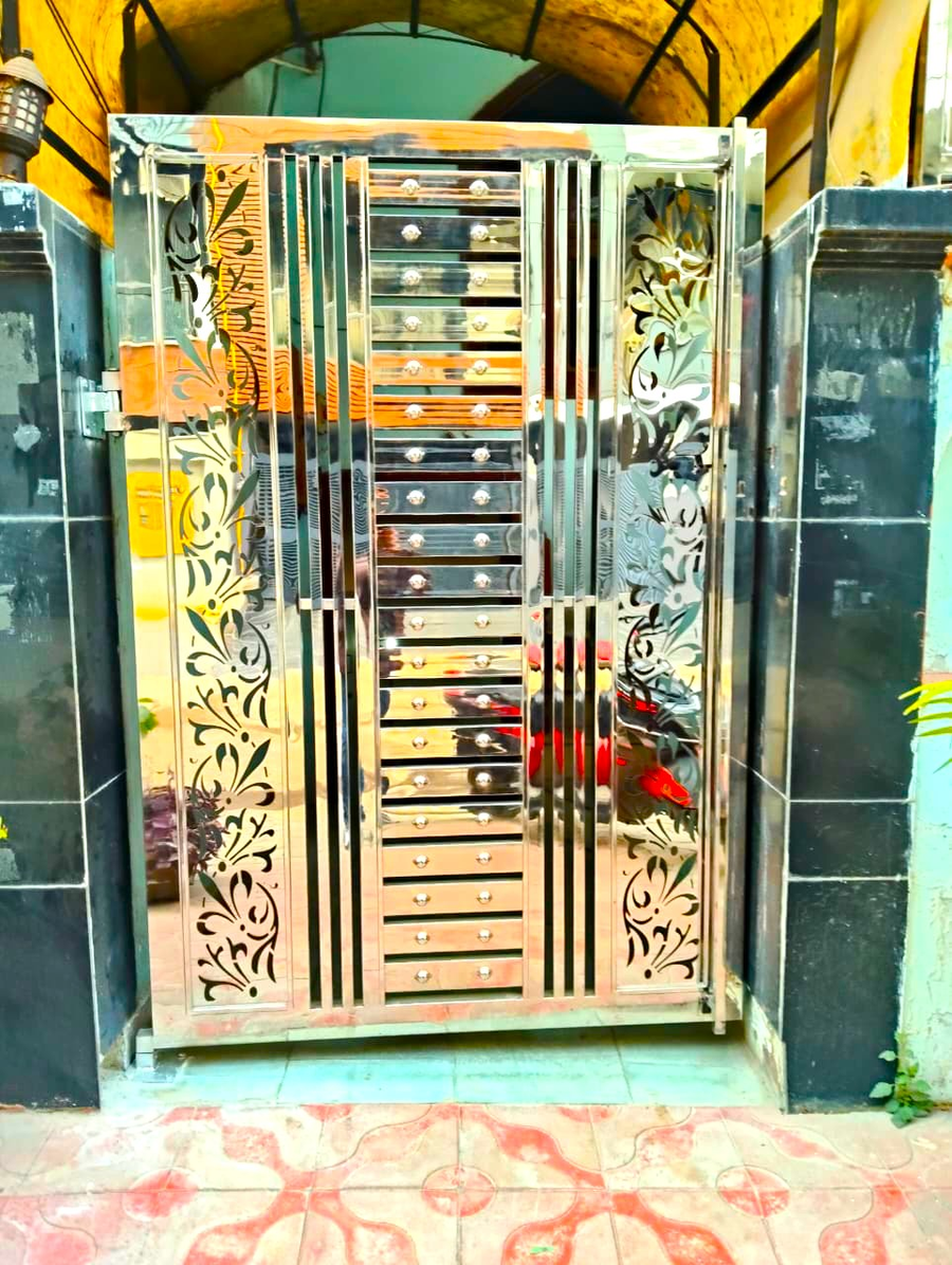 Steel main gate design 003