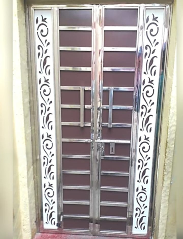 Steel main gate design 011