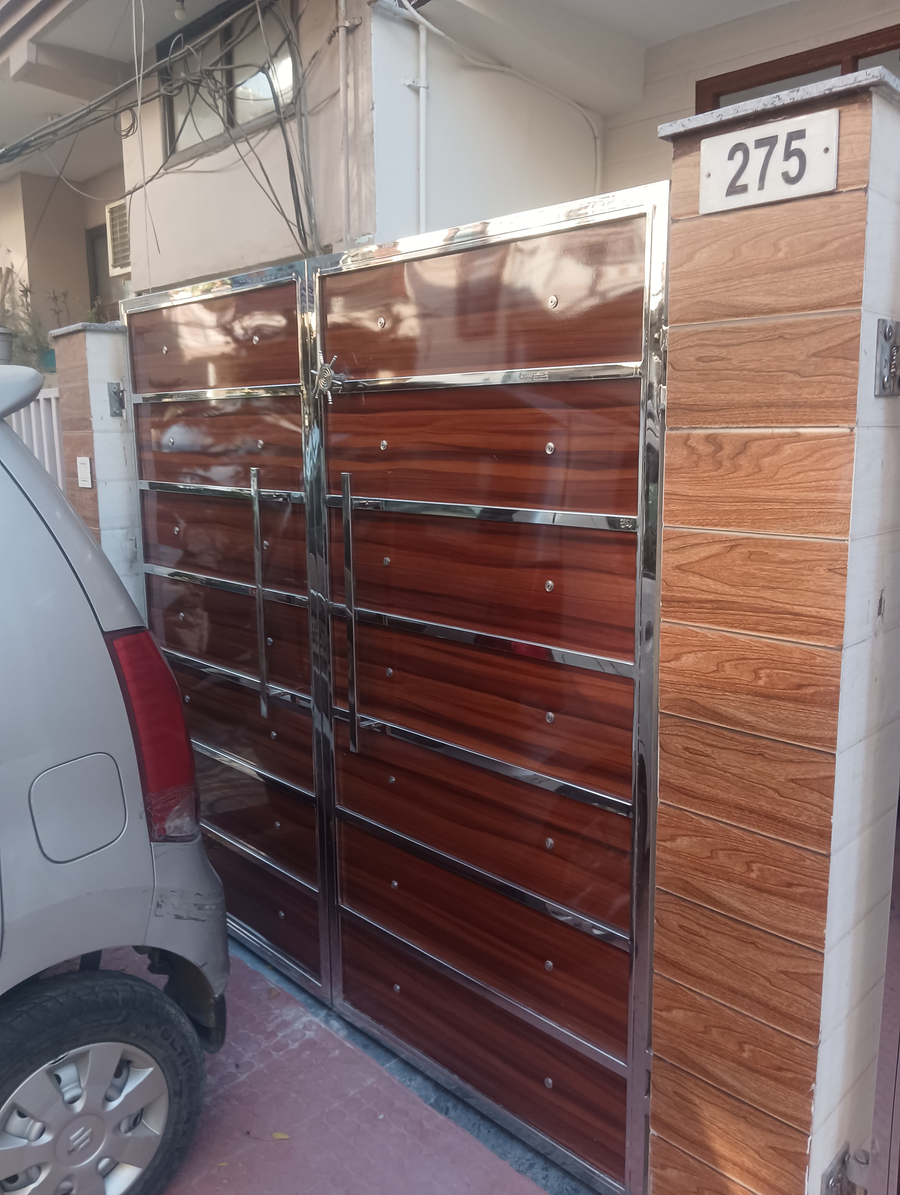 Steel main gate design 016