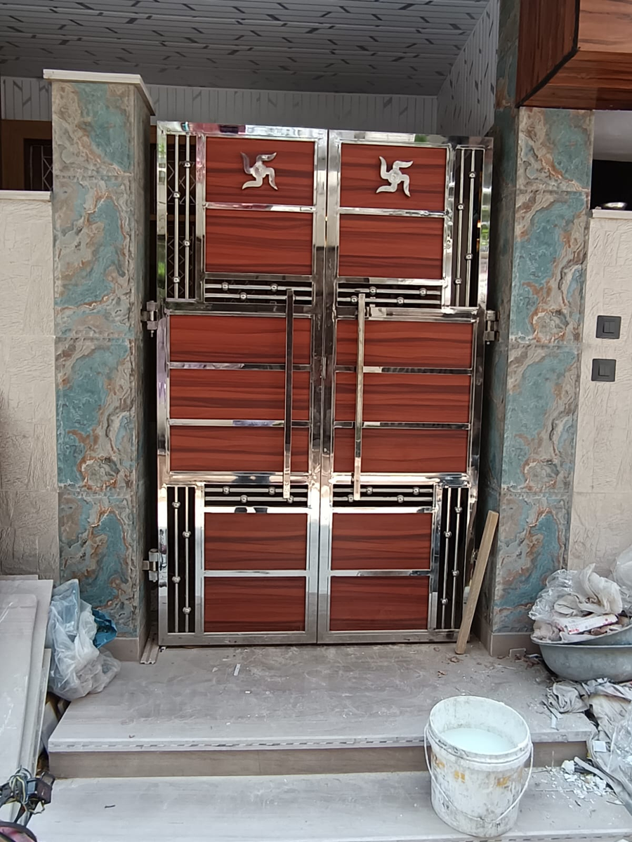 Steel main gate design 017