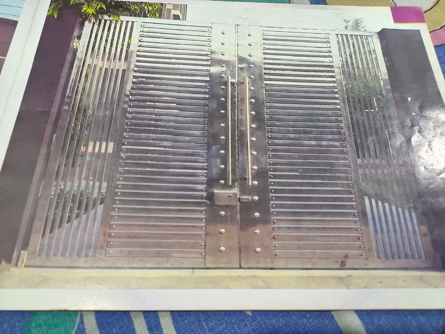 Steel main gate design 024