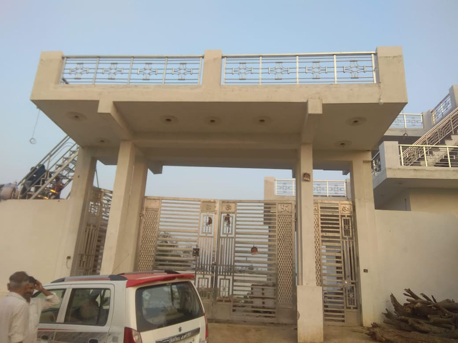 Steel main gate design 025