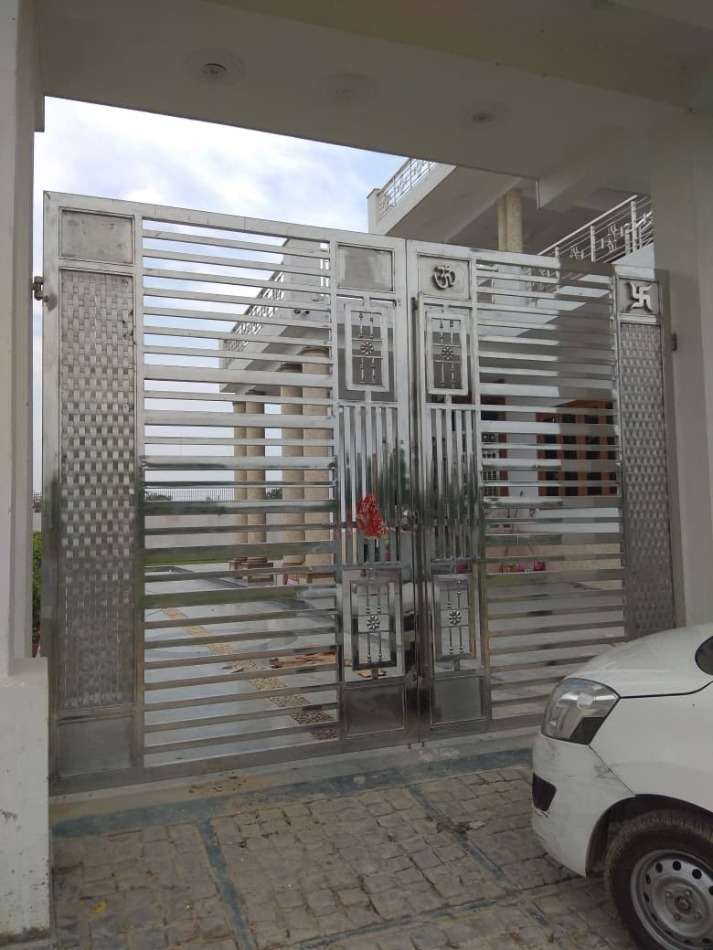 Steel main gate design 026