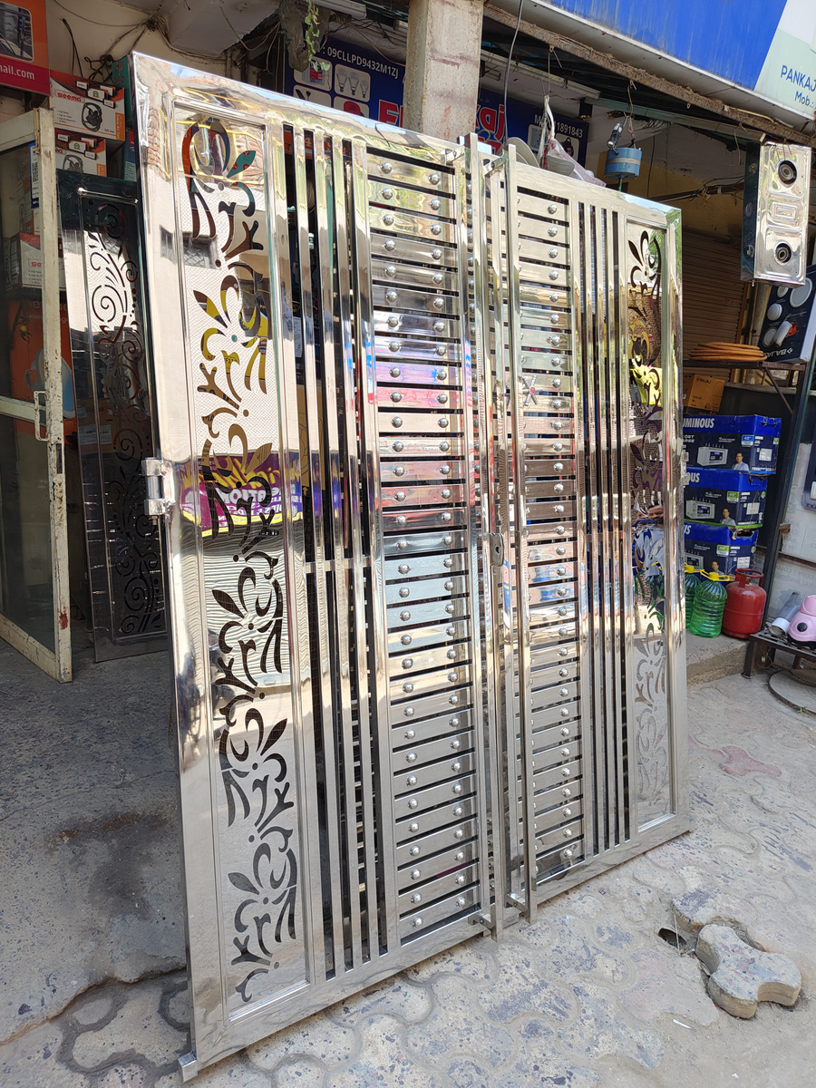 Steel main gate design 035