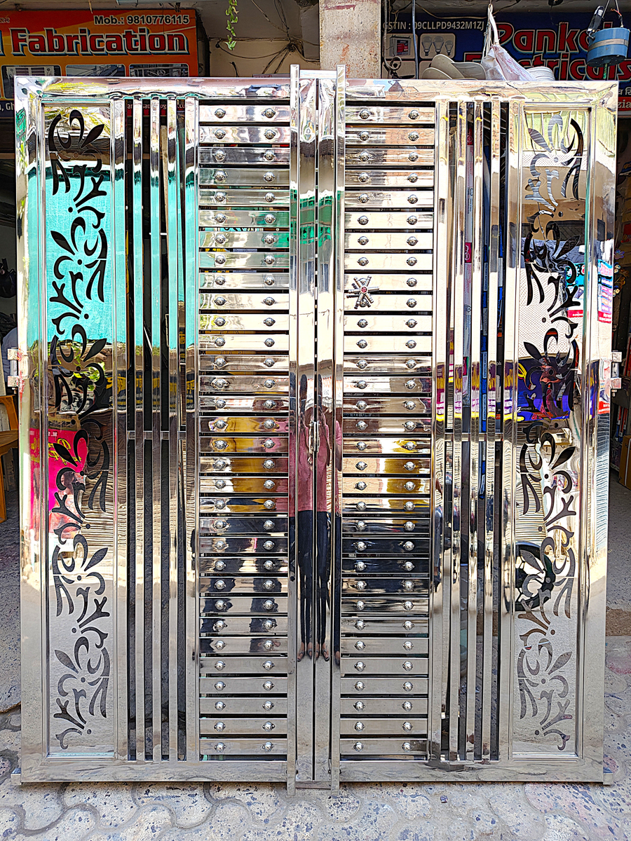 Steel main gate design 036