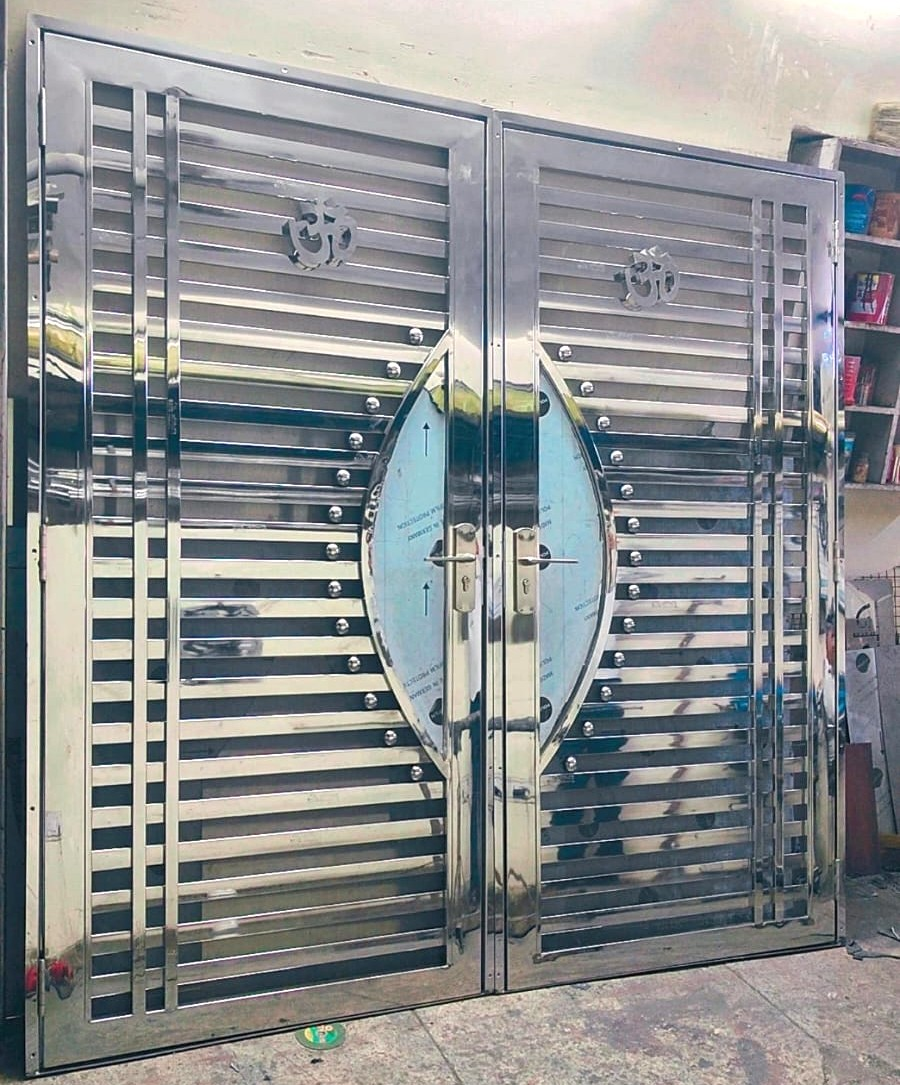Steel main gate design 038